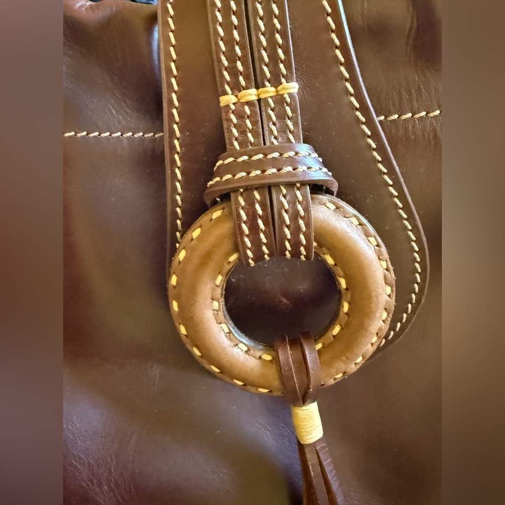 Good Old Days Thailand Boho Leather Bag - Picture 9 of 14